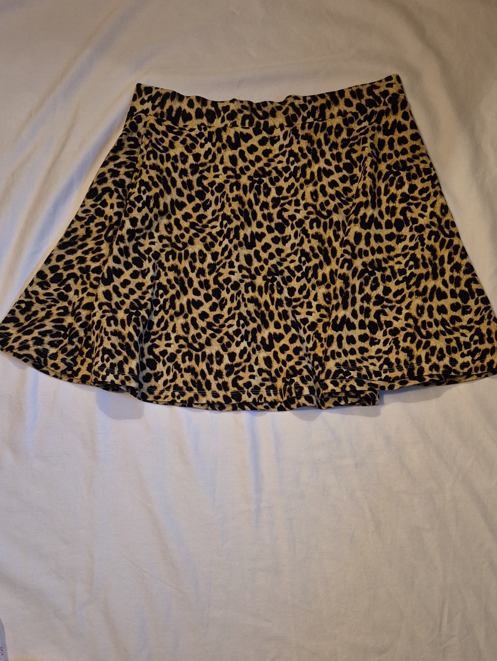 NWOT Victoria Secret Leopard Print Skirt - Black & Tan